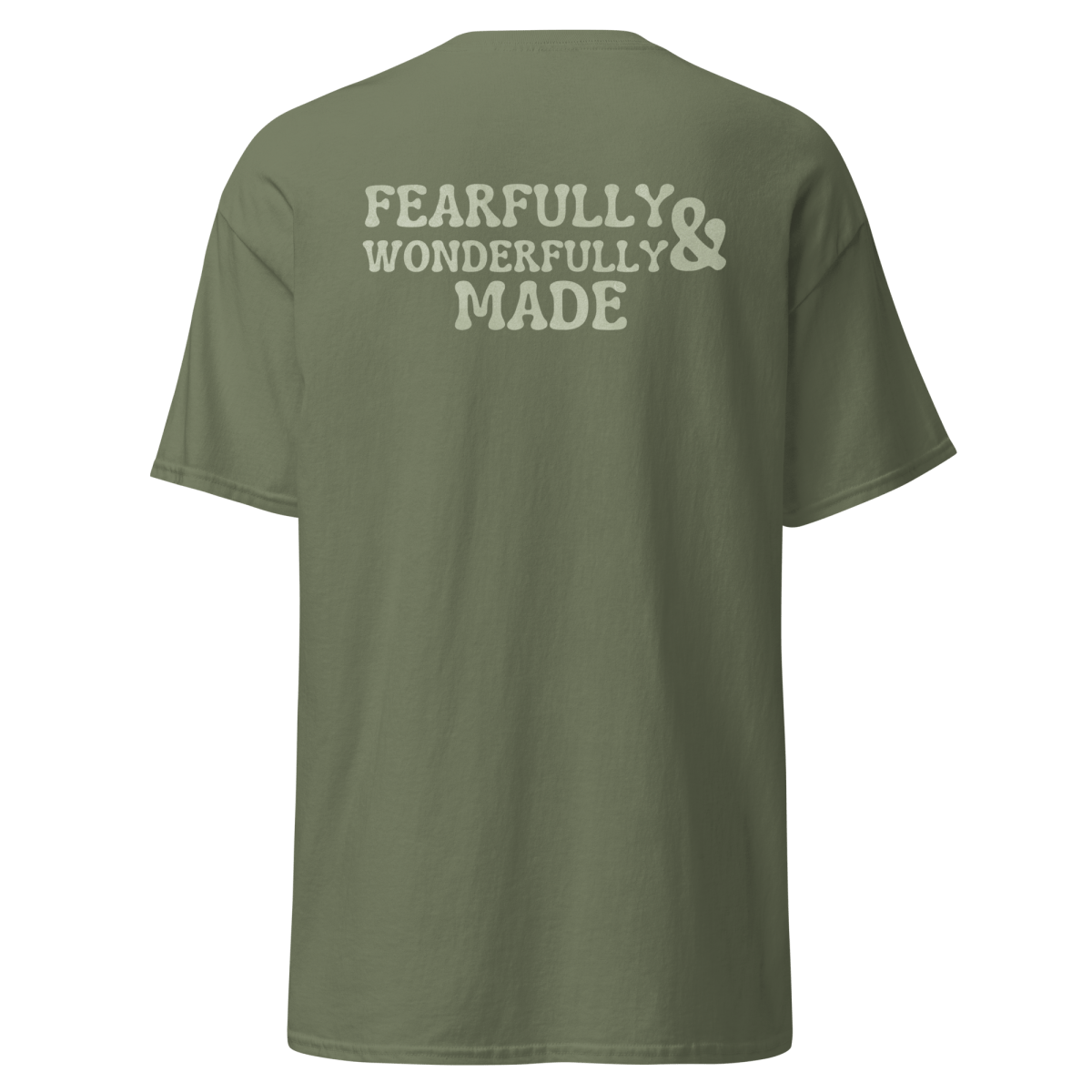 Fearfully Made T-Shirt | Christian Unisex Cotton Tee- Eloise James Shop