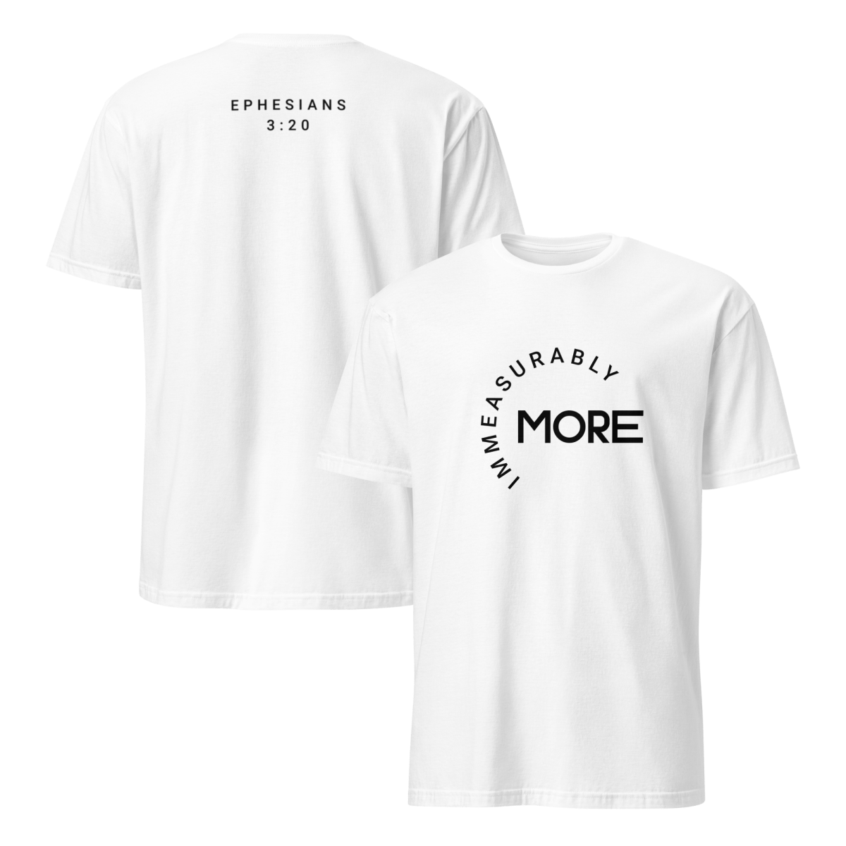 Immeasurably More | Christian Soft style Tee - Eloise James Shop