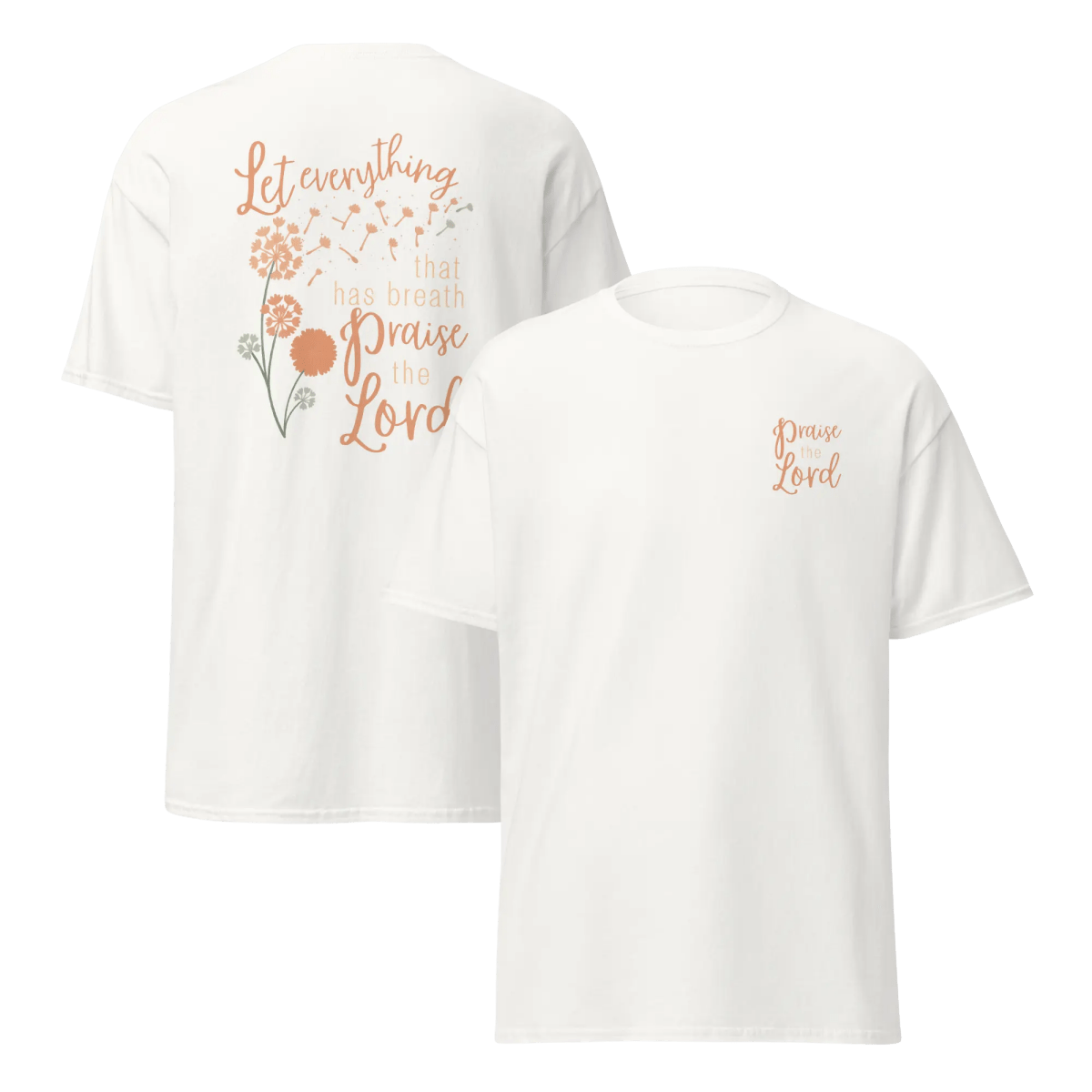 Praise the Lord T-Shirt | Christian Unisex Cotton Tee - Eloise James Shop