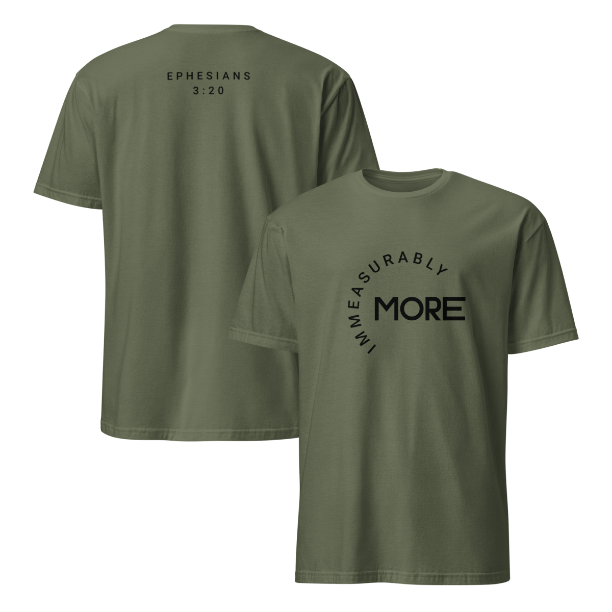 Immeasurably More | Christian Soft style Tee - Eloise James Shop