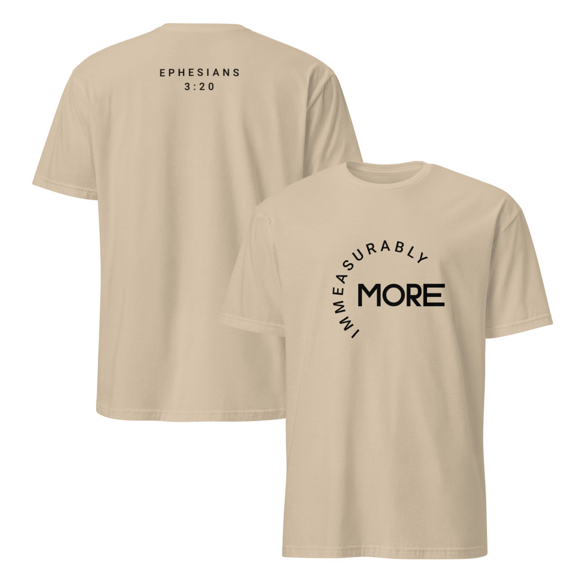 Immeasurably More | Christian Soft style Tee - Eloise James Shop