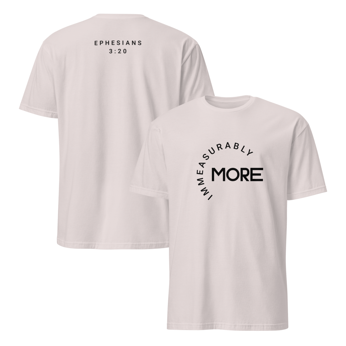 Immeasurably More | Christian Soft style Tee - Eloise James Shop