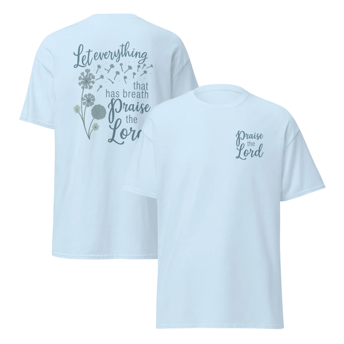 Praise the Lord T-Shirt | Christian Unisex Cotton Tee- Eloise James Shop