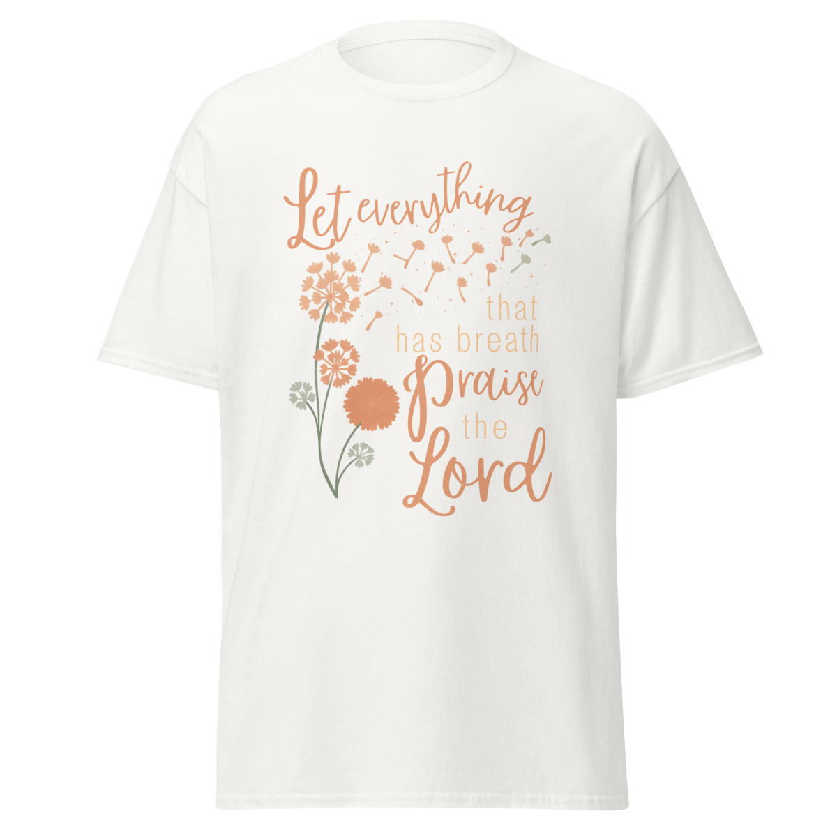 Praise the Lord T-shirt | Christian Unisex Cotton Tee - Eloise James Shop
