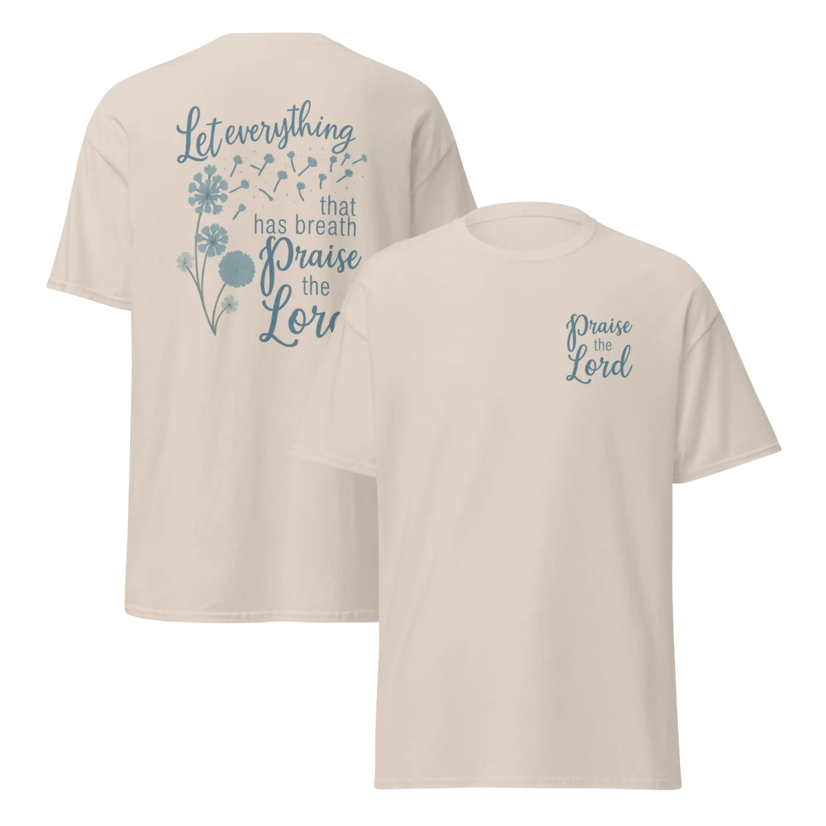 Praise the Lord T-Shirt | Christian Unisex Cotton Tee - Eloise James Shop